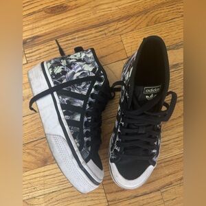Adidas Nizza Platform  Casual Sneakers Women's Size US 6.5 Floral